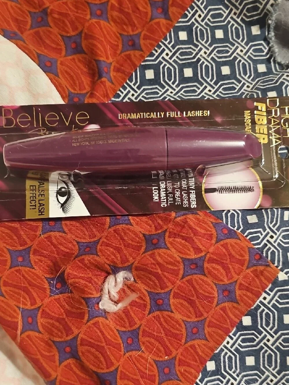 Believe Beauty High Drama Fiber Mascara — Brown